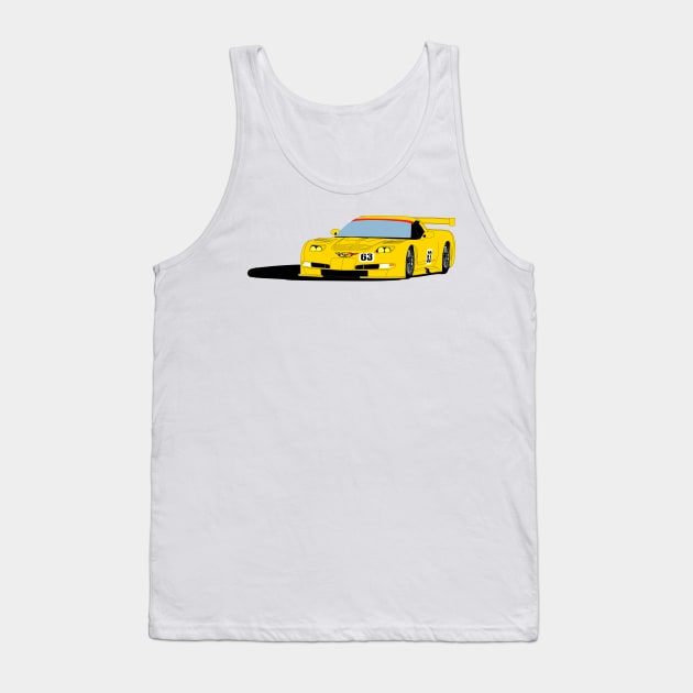 Corvette C5.R Tank Top by Maxyenko